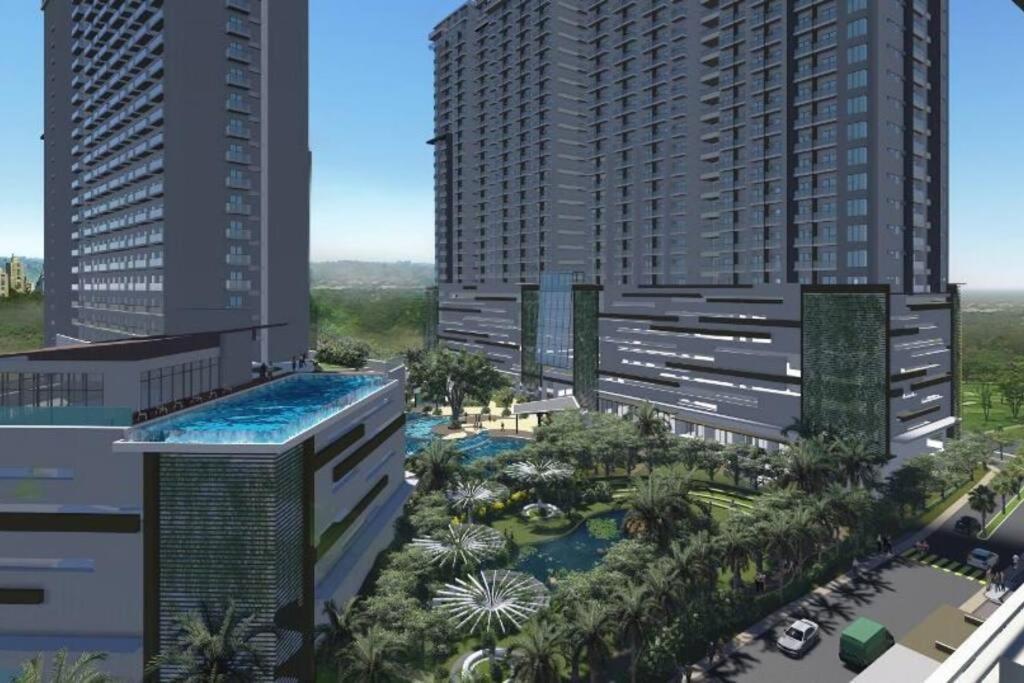 Condo Near Ayala Cebu City W Wifi Balcony Exterior photo